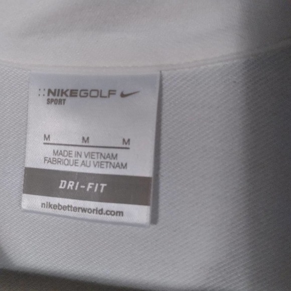 Nike Golf Bay Hill White Button Front Jacket Top - Picture 2 of 15